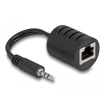 Stereo audio extender RJ-45 socket to 3.5mm jack, Cat.5, adapter — Buy in Cyprus with Fast Delivery