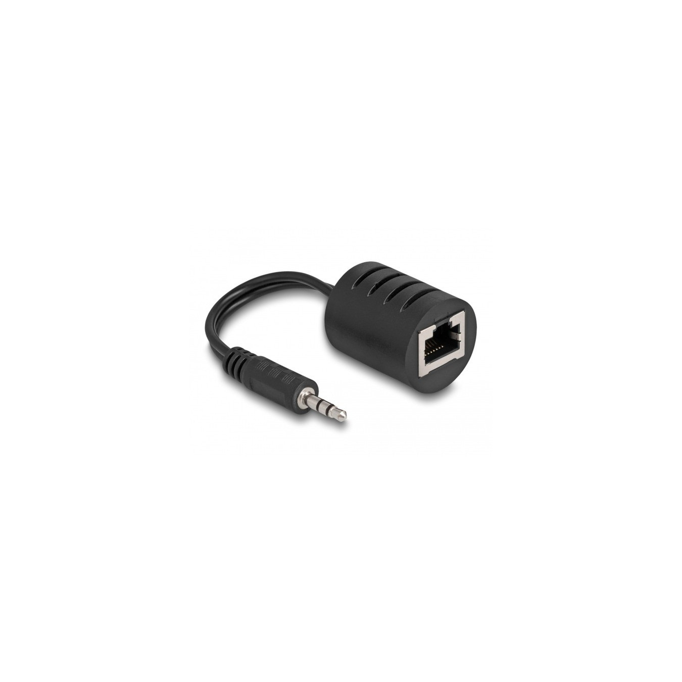 Stereo audio extender RJ-45 socket to 3.5mm jack, Cat.5, adapter — Buy in Cyprus with Fast Delivery