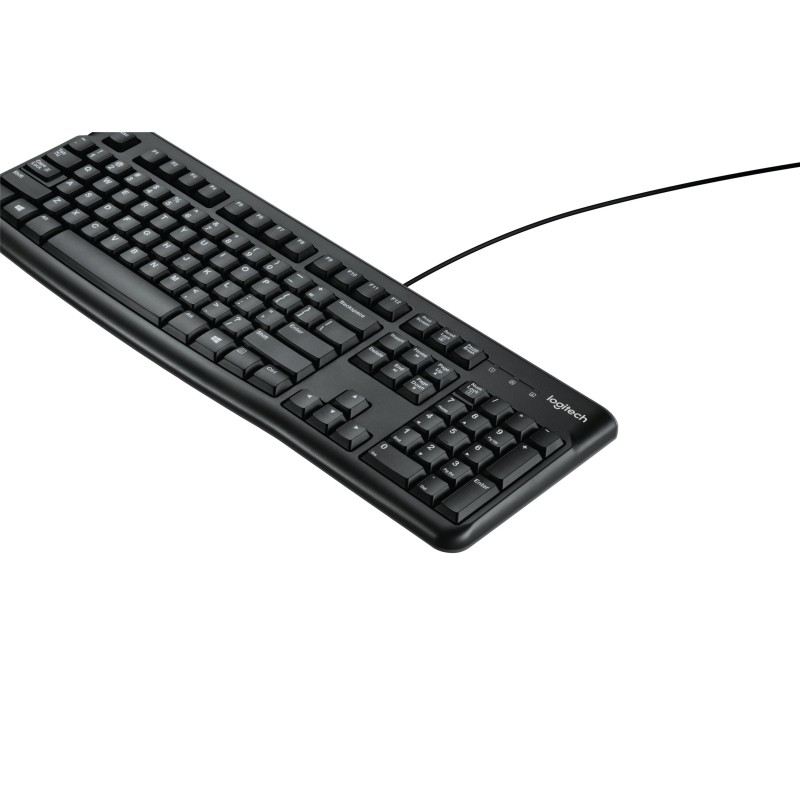 Buy Logitech K120 Keyboard - 920-002479 - Wired USB Full-Size Black, US Internat... in Cyprus, Nicosia, Limassol, Larnaka, Pafos