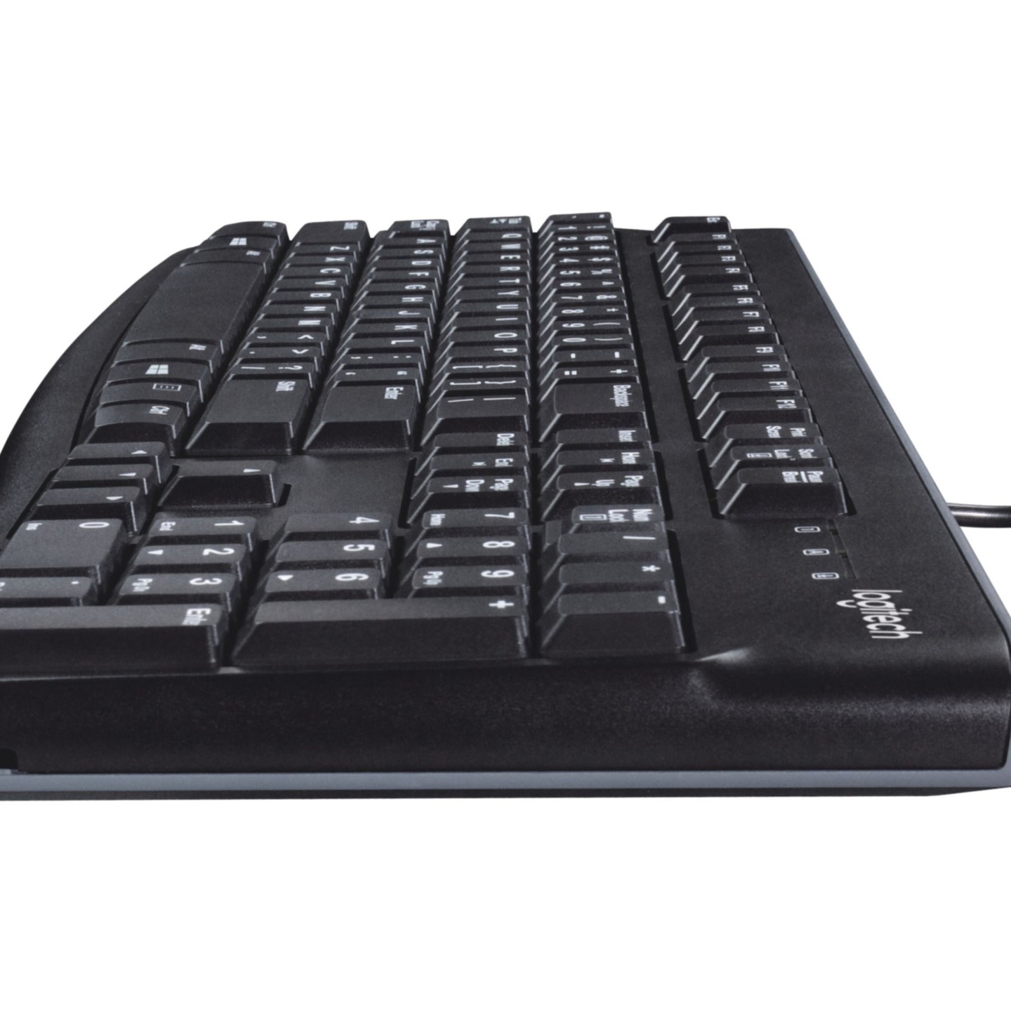 Logitech K120 Keyboard - 920-002479 - Wired USB Full-Size Black, US International (Boxed) — Buy in Cyprus with Fast Delivery
