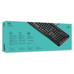 Buy Logitech K120 Keyboard - 920-002479 - Wired USB Full-Size Black, US Internat... in Cyprus, Nicosia, Limassol, Larnaka, Pafos