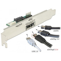 Slotblech 1 x eSATApd 5 V 12 V, Slotblende — Buy in Cyprus with Fast Delivery — Armenius Store Cyprus