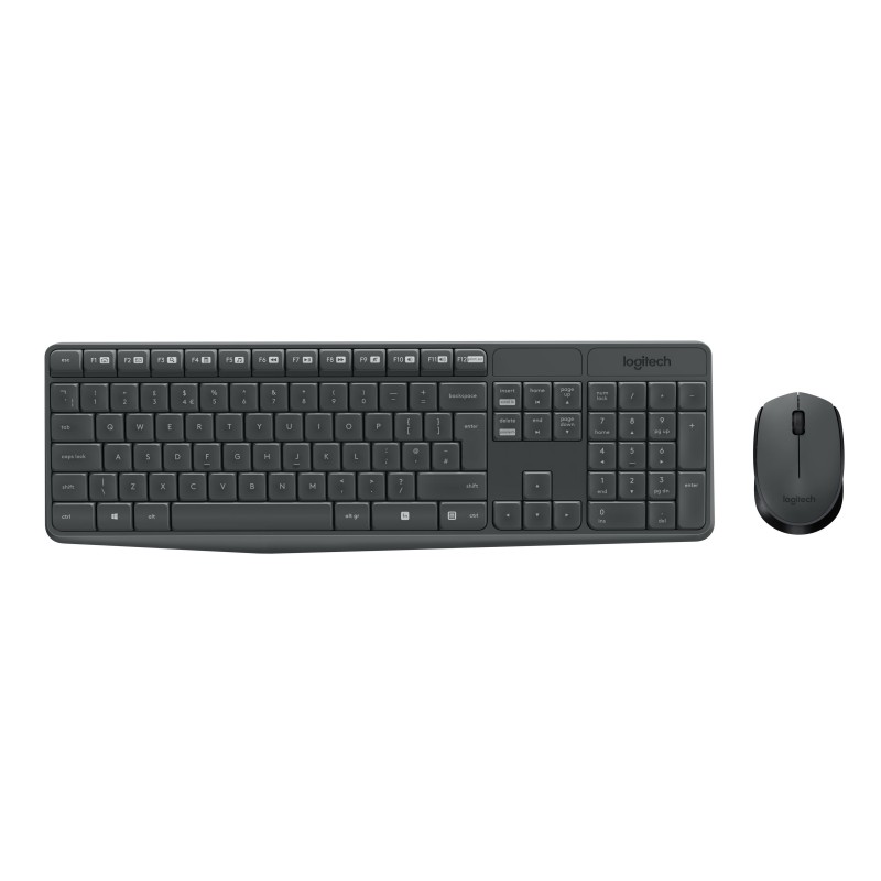 Buy Logitech Wireless Keyboard & Mouse Combo MK235 - 920-007931 - Full-size Blac... in Cyprus, Nicosia, Limassol, Larnaka, Pafos