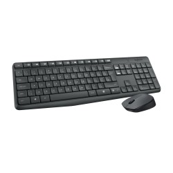 Logitech MK235 Wireless Keyboard & Mouse Combo - 2.4GHz USB Nano Receiver (Boxed) — Buy in Cyprus with Fast Delivery