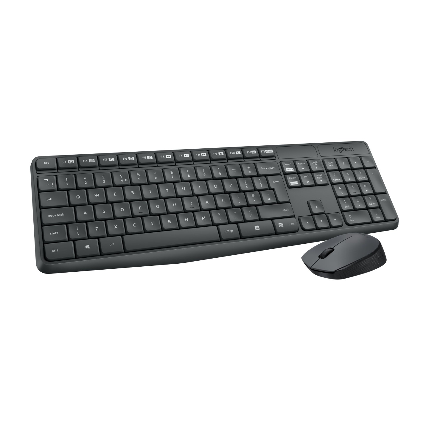 Logitech MK235 Wireless Keyboard & Mouse Combo - 2.4GHz USB Nano Receiver (Boxed) — Buy in Cyprus with Fast Delivery