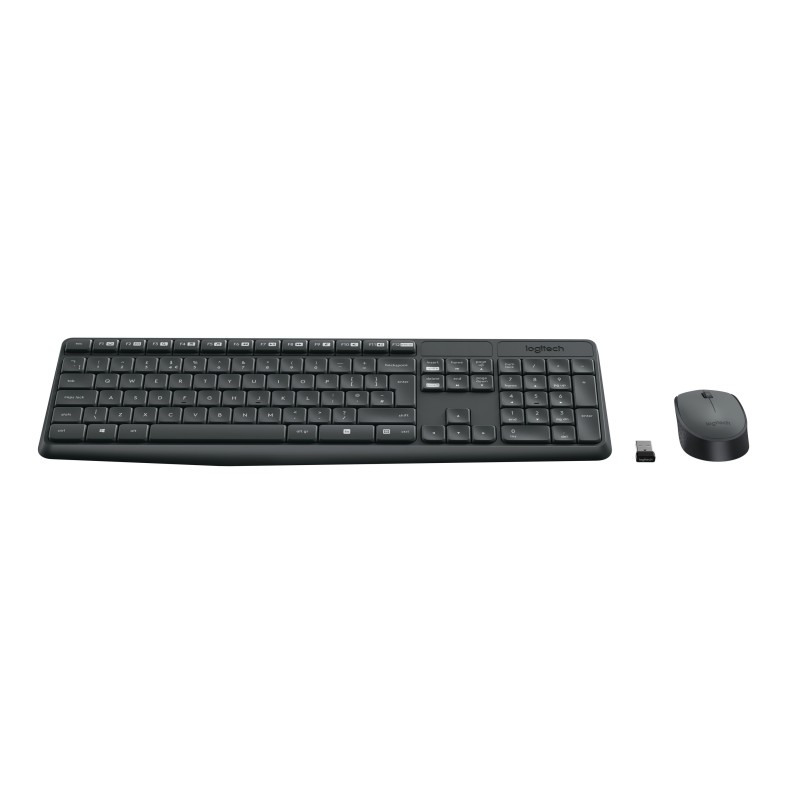 Buy Logitech Wireless Keyboard & Mouse Combo MK235 - 920-007931 - Full-size Blac... in Cyprus, Nicosia, Limassol, Larnaka, Pafos