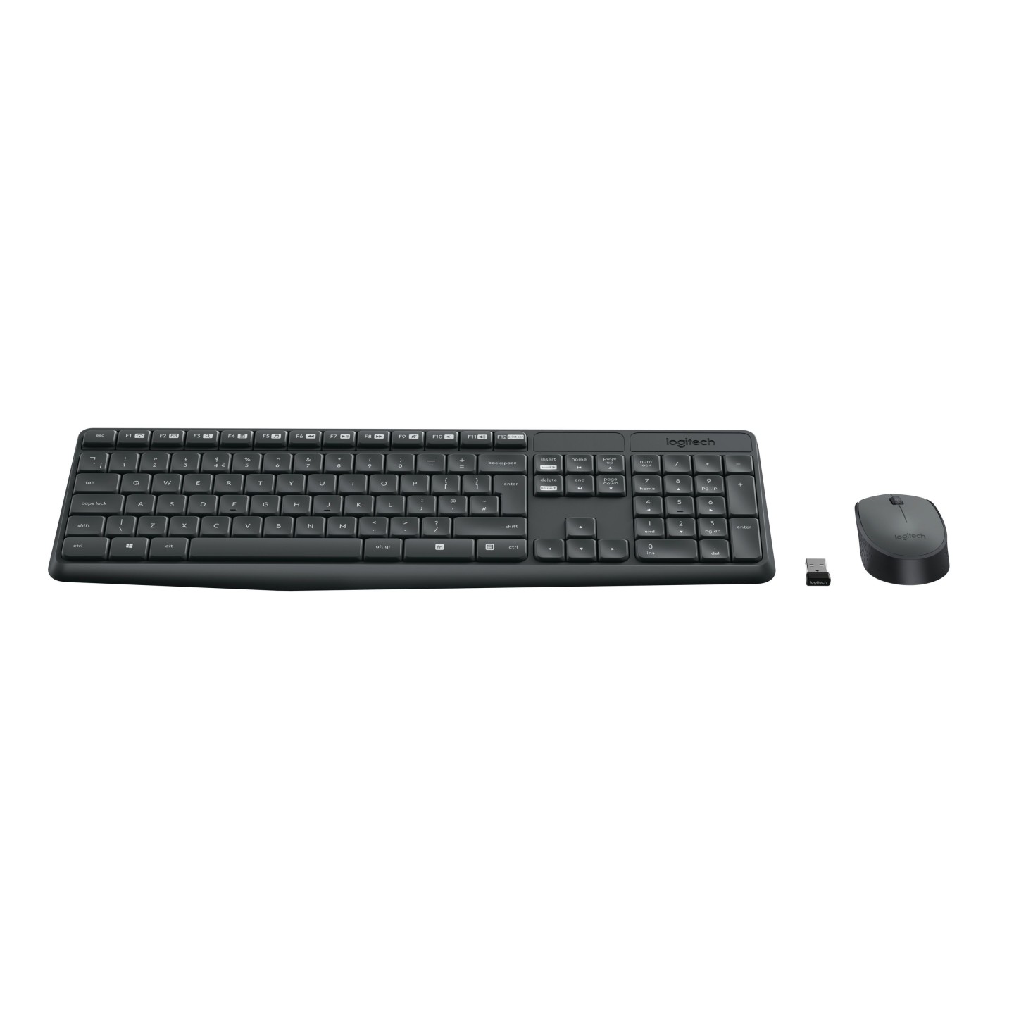 Logitech MK235 Wireless Keyboard & Mouse Combo - 2.4GHz USB Nano Receiver (Boxed) — Buy in Cyprus with Fast Delivery