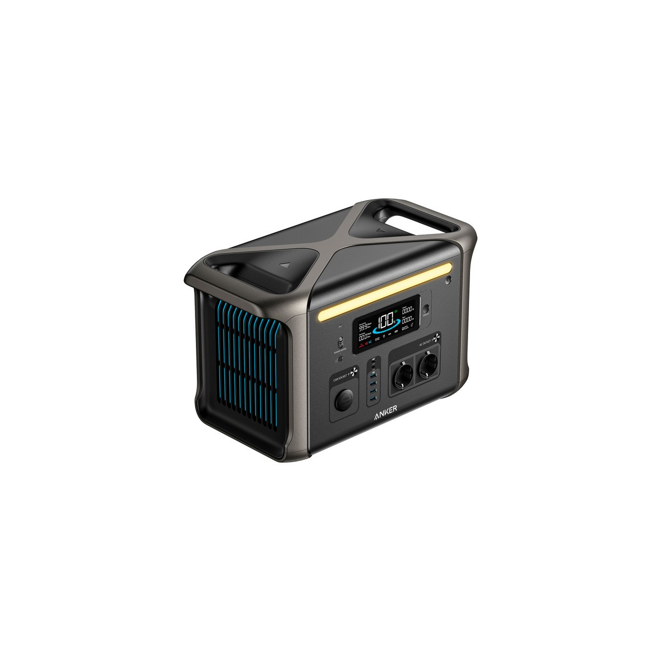 SOLIX Tragbare Powerstation F1500, PowerHouse 1.536Wh — Buy in Cyprus with Fast Delivery