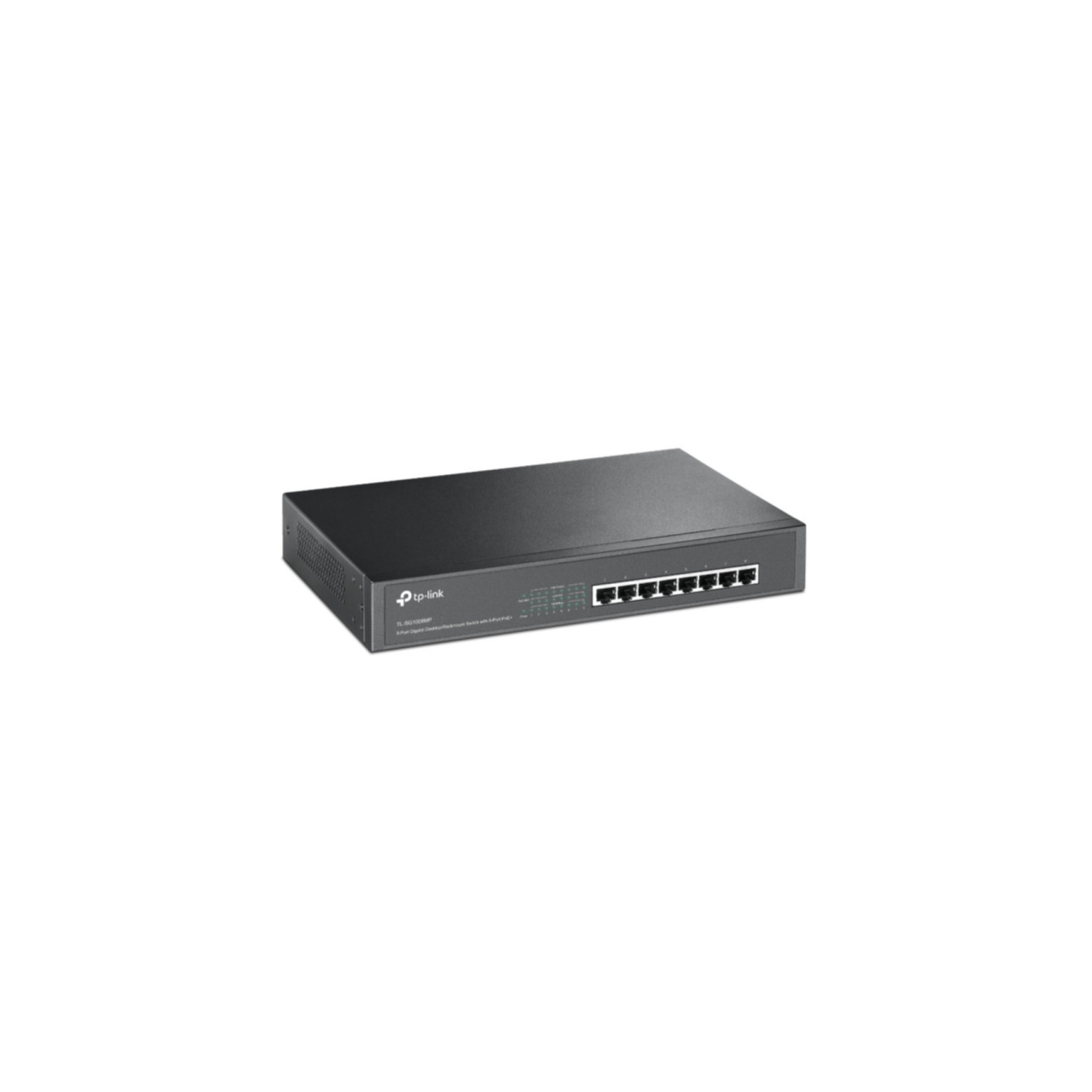 TP-Link 8-Port Gigabit PoE+ Switch - TL-SG1008MP - 8x 10/100/1000, PoE+ (Black) — Buy in Cyprus with Fast Delivery