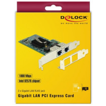 PCIe to 2 x Gigabit LAN, LAN-Adapter — Buy in Cyprus with Fast Delivery