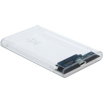 External enclosure for 2.5' SATA HDD SSD with SuperSpeed USB 10 Gbps (USB 3.1 Gen 2), drive enclosure
