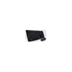 Logitech MK120 Wired Keyboard & Mouse Combo - 920-002540 Black German QWERTZ USB (Boxed) — Buy in Cyprus with Fast Delivery