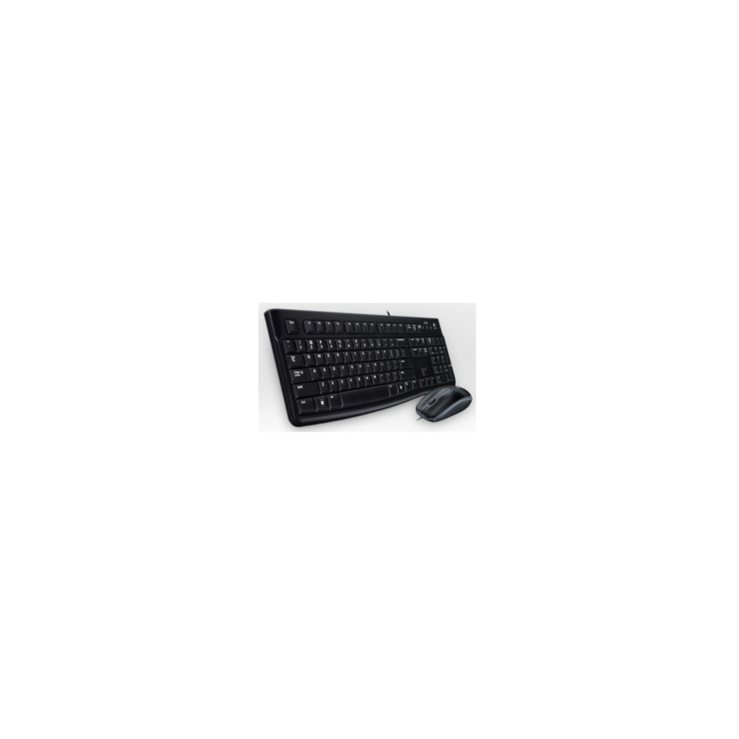 Logitech MK120 Wired Keyboard & Mouse Combo - 920-002540 Black German QWERTZ USB (Boxed) — Buy in Cyprus with Fast Delivery