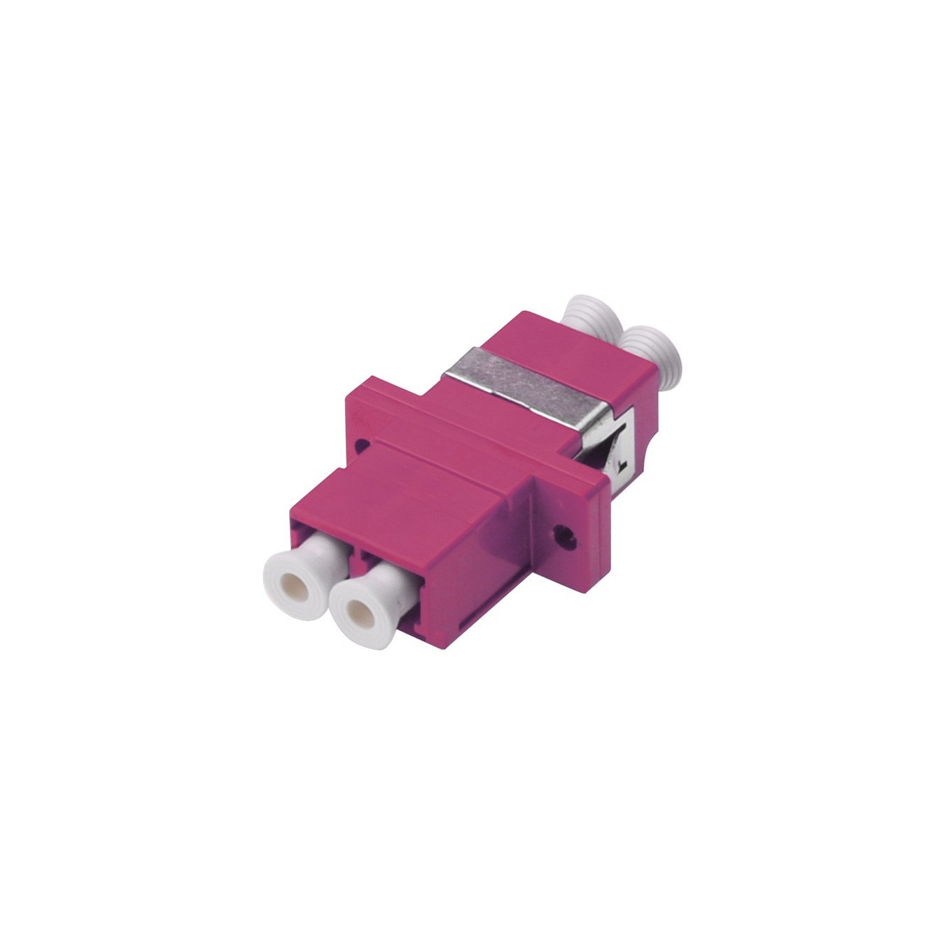 Fiber optic coupling, duplex, LC to LC socket, multimode OM4 — Buy in Cyprus with Fast Delivery