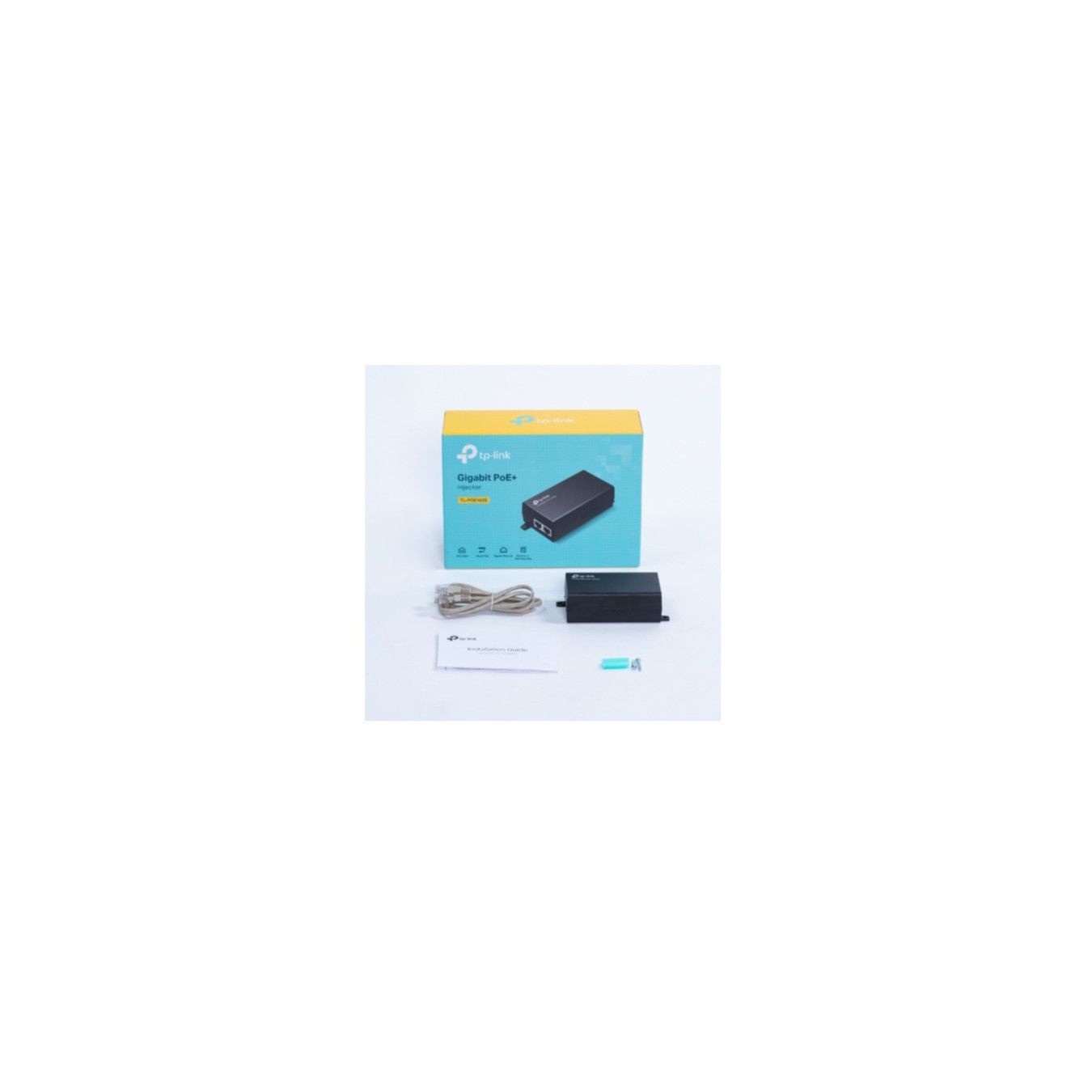 TP-Link PoE Splitter - TL-POE160S - Gigabit Ethernet, 30W Output, Black, Wall-Mountable — Buy in Cyprus with Fast Delivery