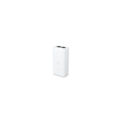 Buy Ubiquiti POE Injector - U-POE - 48V Gigabit Ethernet, White in Cyprus, Nicosia, Limassol, Larnaka, Pafos