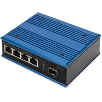 4P Gigabit PoE Switch Ind. Unmanaged 1xSFP — Buy in Cyprus with Fast Delivery
