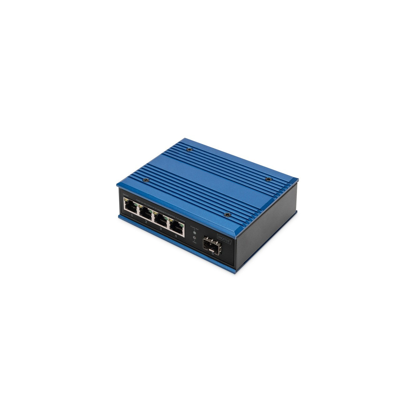 4P Gigabit PoE Switch Ind. Unmanaged 1xSFP — Buy in Cyprus with Fast Delivery
