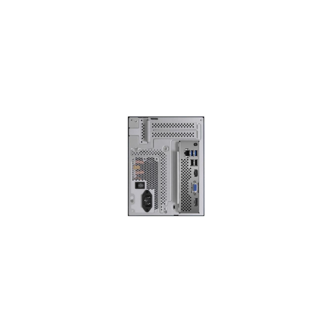 ASRock DeskMeet X300 - Barebone Mini PC - Supports AMD Ryzen 5000 up to 65W, up to 128GB RAM, GPU support up to 20 cm