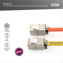 Cat.6a Keystone-Modul, geschirmt — Buy in Cyprus with Fast Delivery