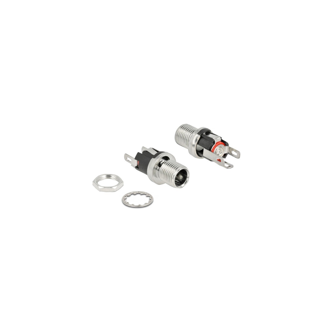 Connector DC 5.5 x 2.1 x 12.0mm socket for installation, plug — Buy in Cyprus with Fast Delivery
