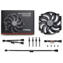 NF-A14x25r G2 PWM chromax.black, case fan — Buy in Cyprus with Fast Delivery