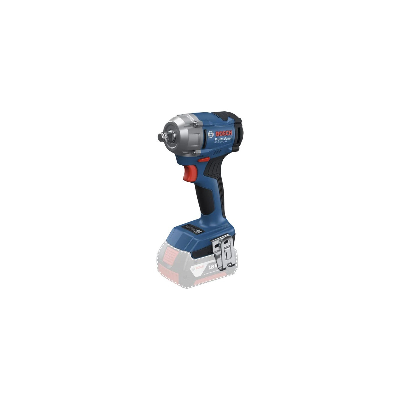 Cordless impact wrench GDS 18V-350 Professional solo, 18 volts — Buy in Cyprus with Fast Delivery