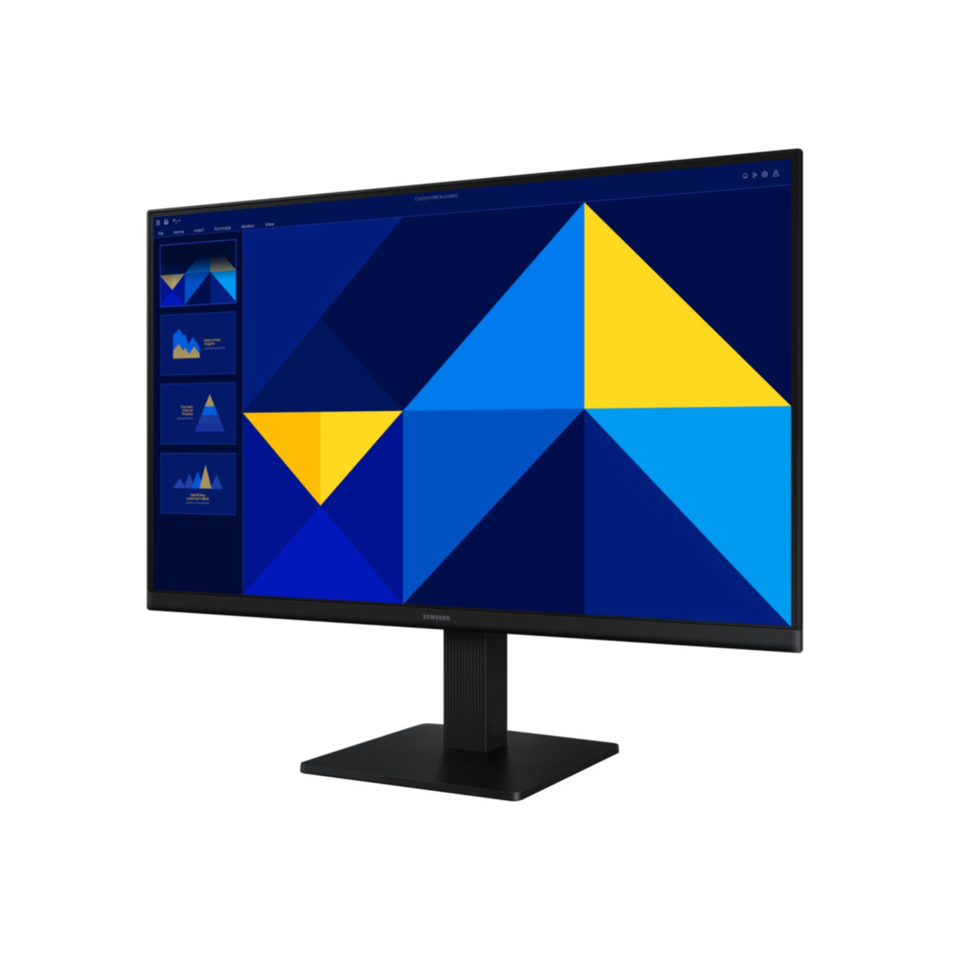 Samsung S24D300GAU - 24 inch Full HD IPS Monitor - 100Hz, 5ms GTG, HDMI 1.4 & VGA, VESA 100x100, Black