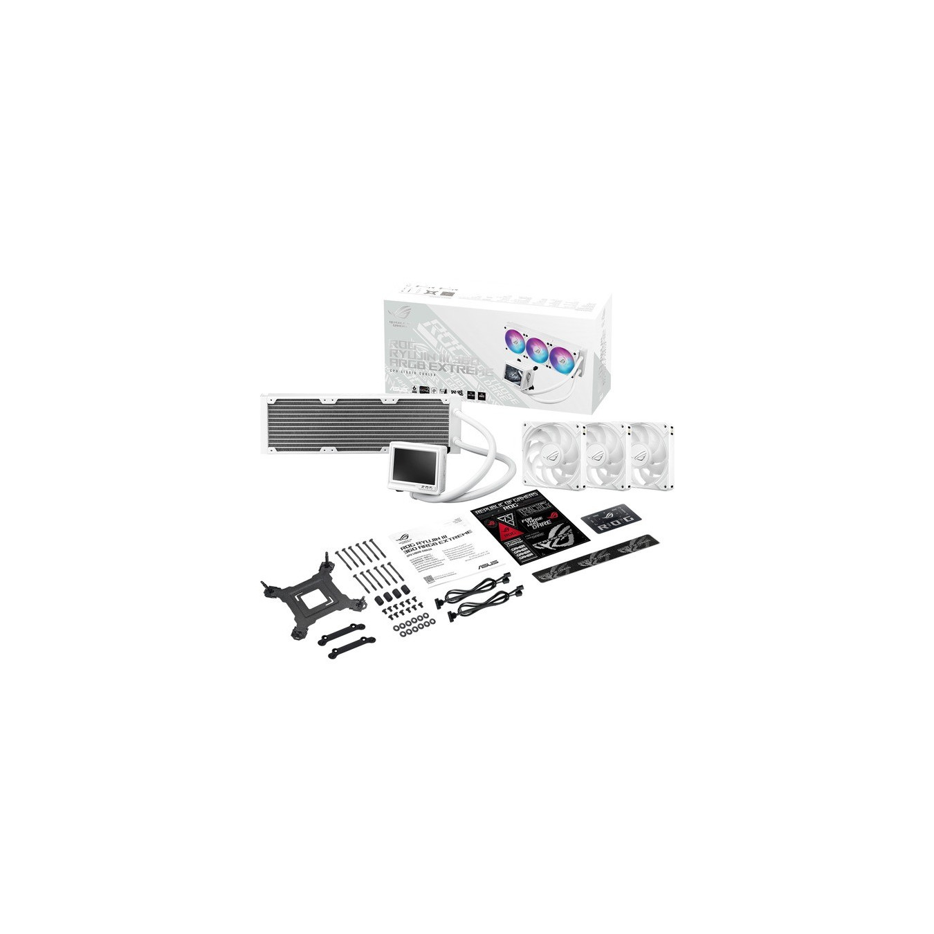 ROG Ryujin III 360 ARGB Extreme White, water cooling — Buy in Cyprus with Fast Delivery
