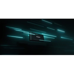 Buy Kingston XS1000 Portable SSD - 2TB, USB-C/USB-A, up to 1,050MB/s, Black/Red in Cyprus, Nicosia, Limassol, Larnaka, Pafos