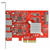 PCIe x4 to 2x USB 3.2 Gen 2 Typ-A + 2x USB-C, USB-Controller — Buy in Cyprus with Fast Delivery
