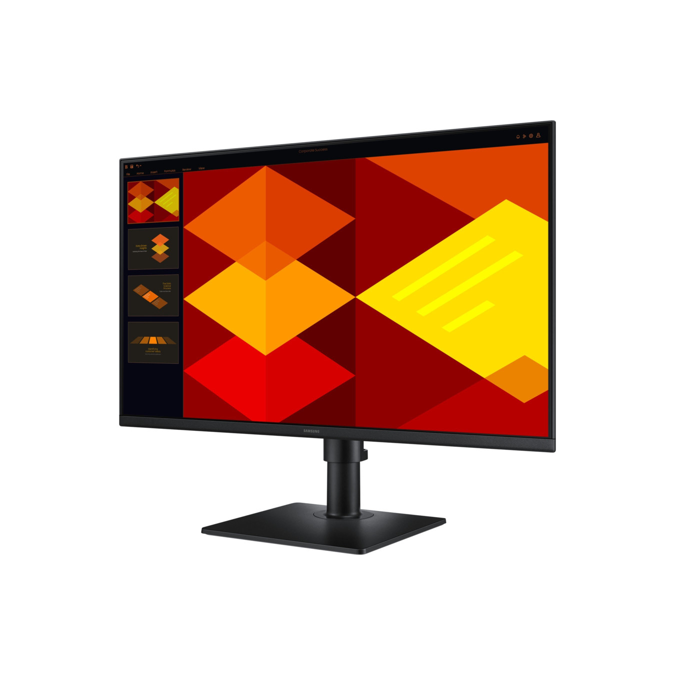 Samsung S27D400GAU (S40GD Series) - 27" IPS Full HD Monitor, 100Hz, 2xHDMI 1.4, DP 1.2, USB Hub, Height/Swivel/Pivot, Black
