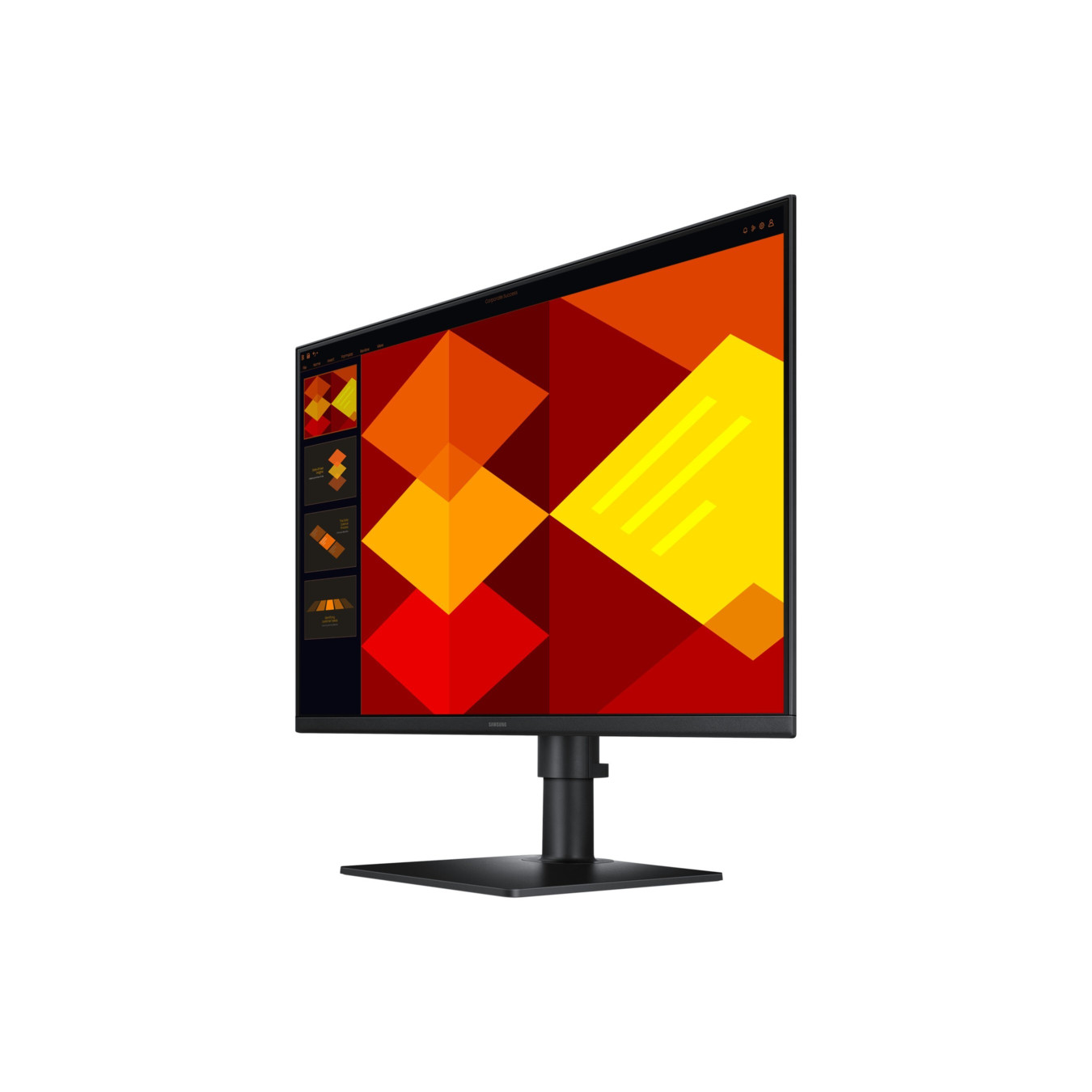 Samsung S27D400GAU (S40GD Series) - 27" IPS Full HD Monitor, 100Hz, 2xHDMI 1.4, DP 1.2, USB Hub, Height/Swivel/Pivot, Black