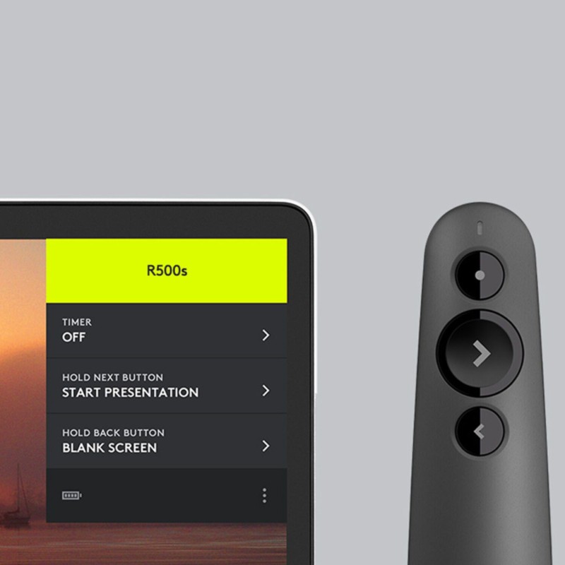 Buy Logitech Wireless Laser Presenter R500s - 910-005843 - Graphite, 20 m Range,... in Cyprus, Nicosia, Limassol, Larnaka, Pafos