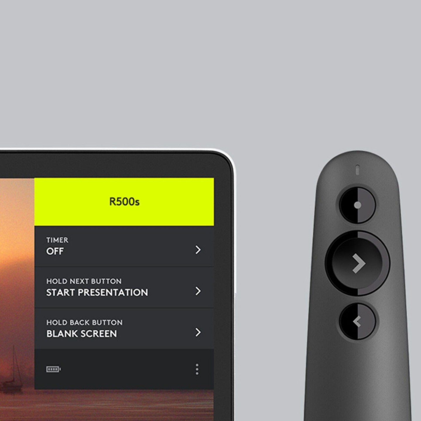 Logitech Wireless Laser Presenter R500s - 910-005843 - Graphite (Boxed) — Buy in Cyprus with Fast Delivery