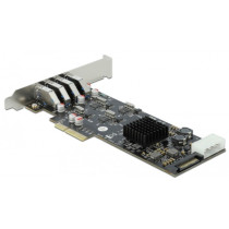 PCIe x4 to 4x extern USB 3.2 Gen 1 Typ-A, USB-Controller — Buy in Cyprus with Fast Delivery