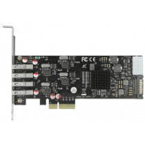 PCIe x4 to 4x extern USB 3.2 Gen 1 Typ-A, USB-Controller — Buy in Cyprus with Fast Delivery