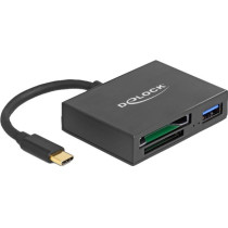USB-C Card Reader for XQ and SD with USB 5 Gbps Type-A port, card reader — Buy in Cyprus with Fast Delivery