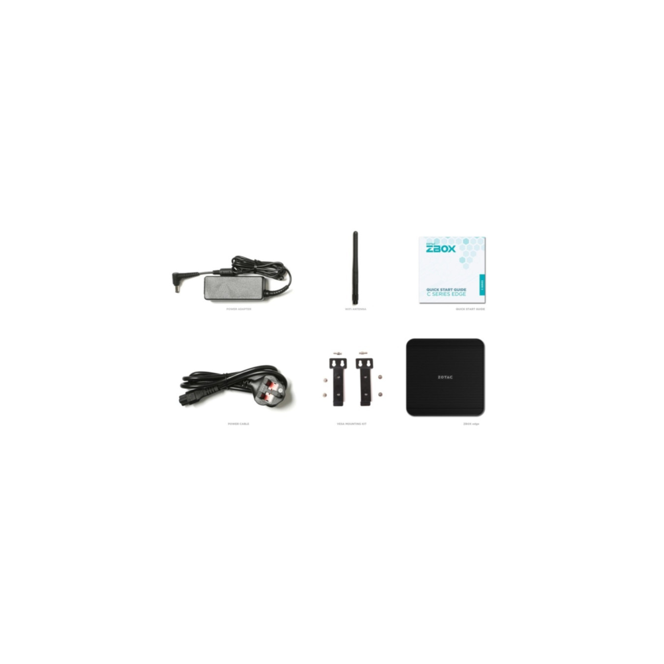 ZOTAC ZBOX edge CI343 - Barebone Mini-PC - Fanless, Ultra-thin, Wi-Fi 6 & Dual LAN — Buy in Cyprus with Fast Delivery
