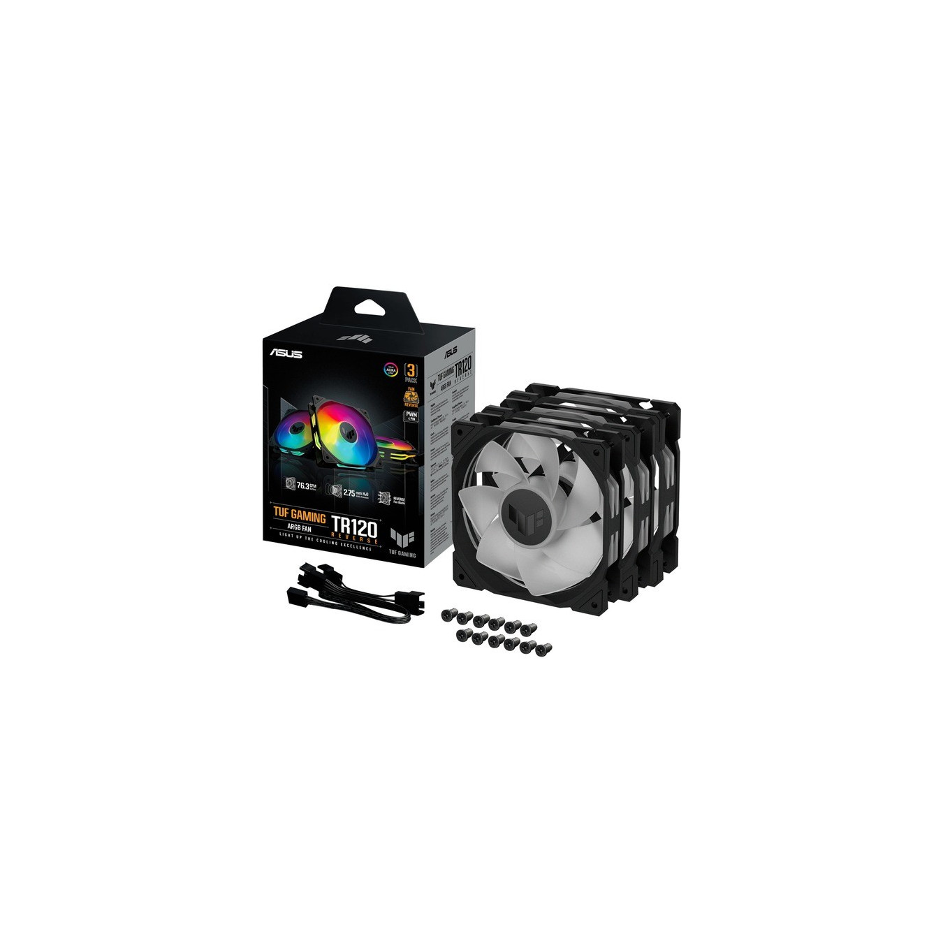 TUF GAMING TR120 ARGB, case fan — Buy in Cyprus with Fast Delivery