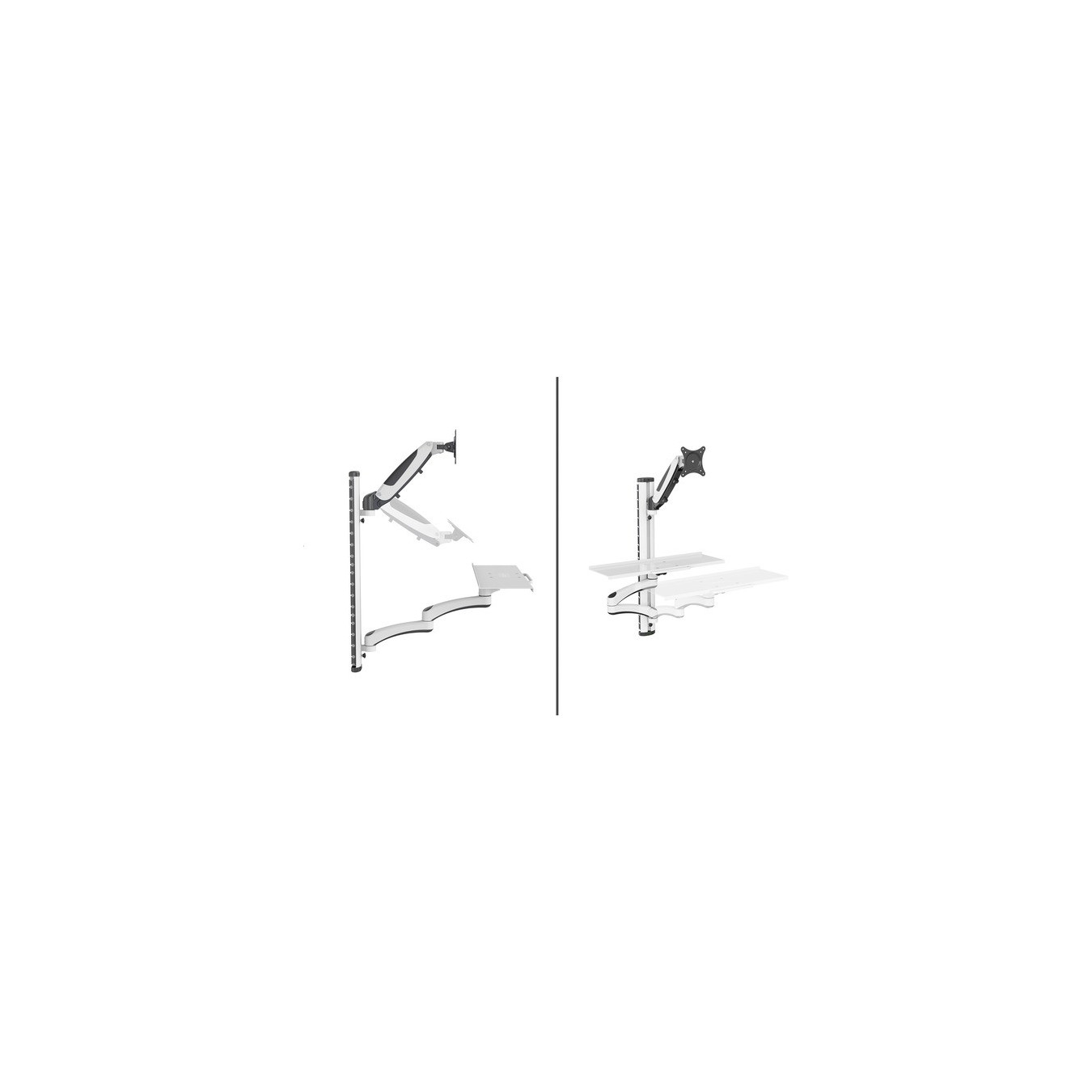 Workstation (monitor, keyboard, mouse) wall mounting, fixing mounting — Buy in Cyprus with Fast Delivery