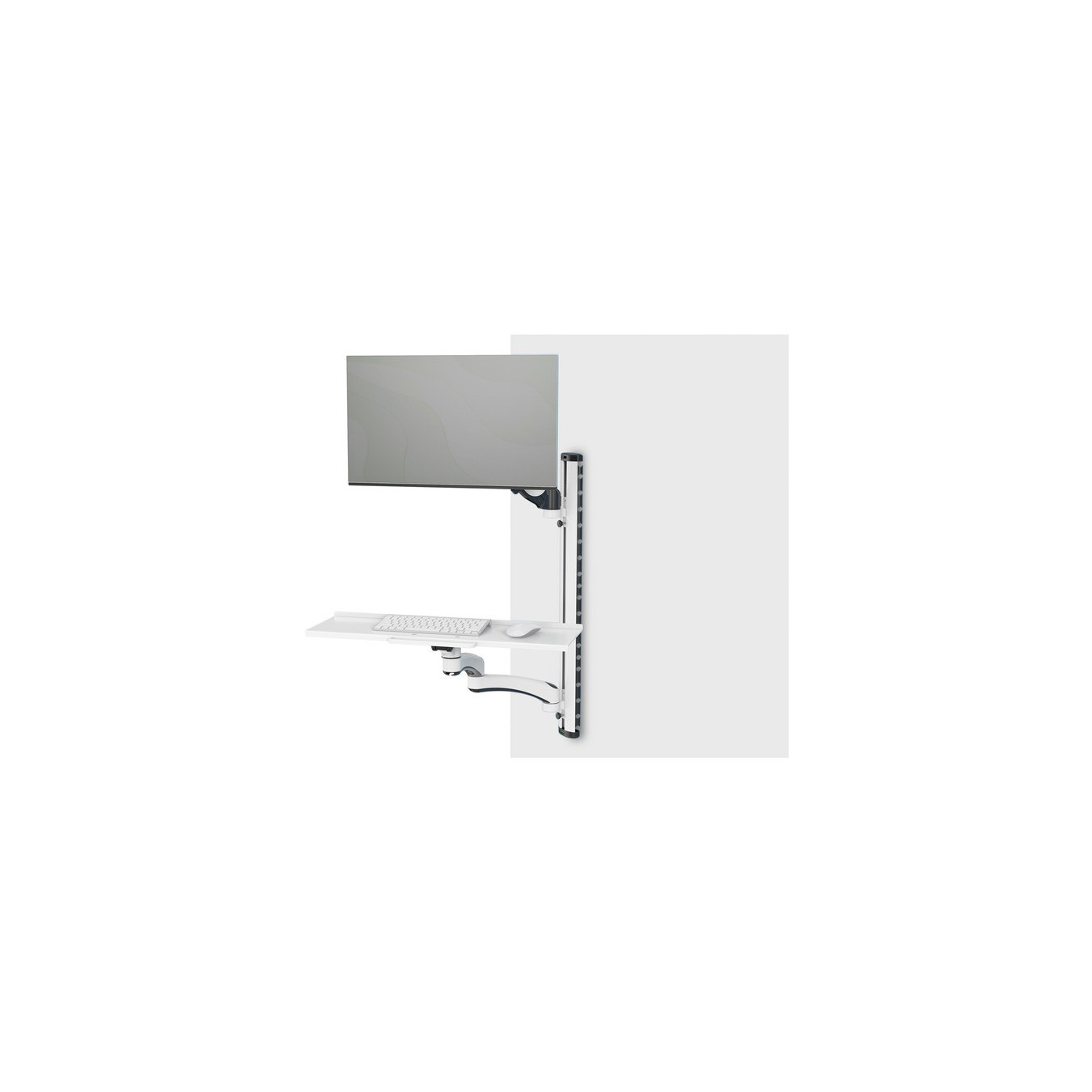 Workstation (monitor, keyboard, mouse) wall mounting, fixing mounting — Buy in Cyprus with Fast Delivery