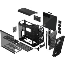 Torrent Black TG Light Tint, Tower Case — Buy in Cyprus with Fast Delivery