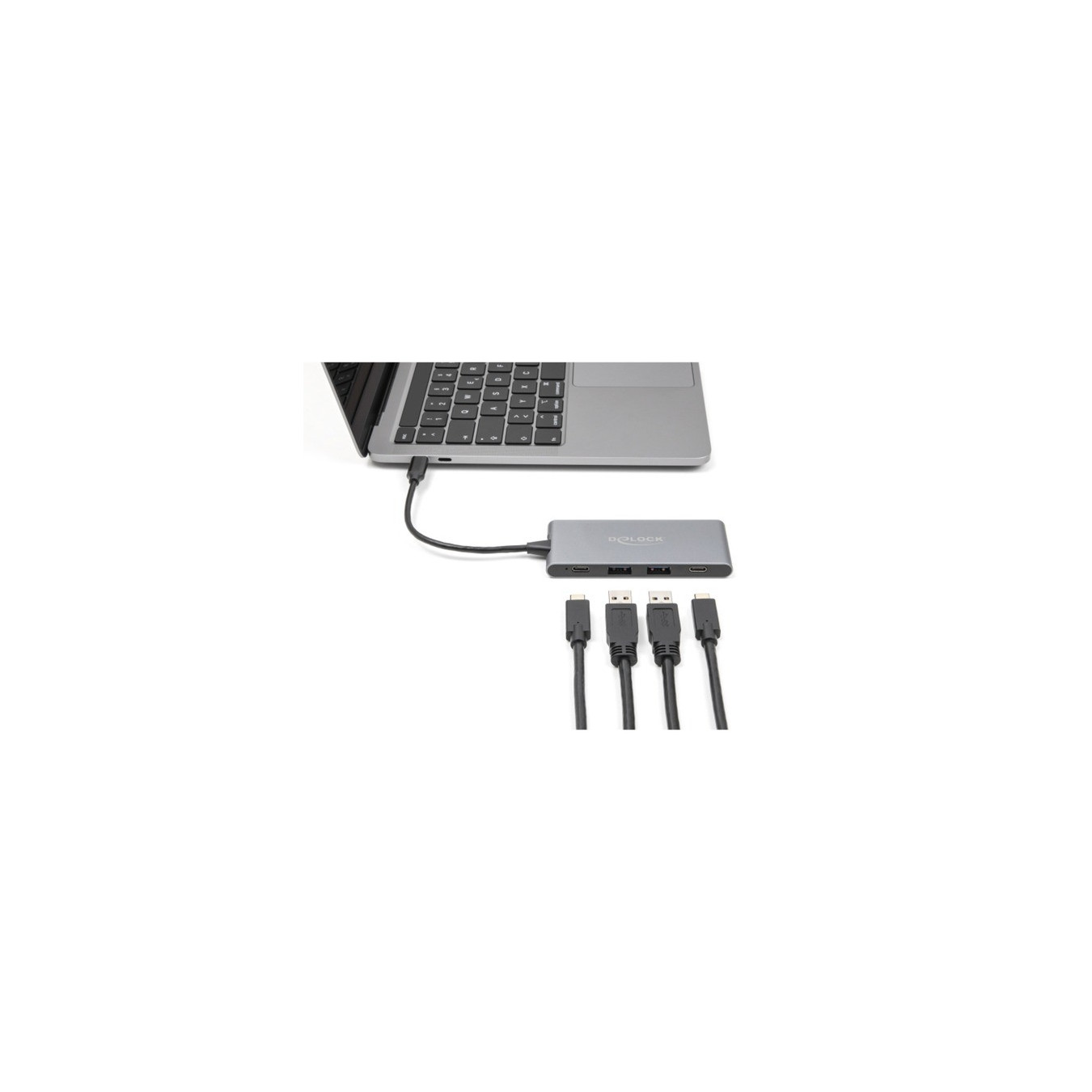 4 Port USB Type-CTM Hub mit 2 x USB Typ-A und 2 x USB Type-CTM 10 Gbps, USB-Hub — Buy in Cyprus with Fast Delivery