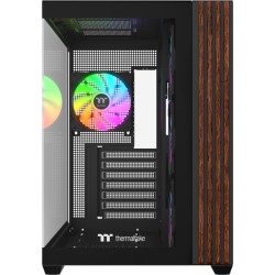 Thermaltake View 380 WS ARGB Mid Tower Chassis - Black/Wood - CA-1Z2-00M1WN-WS (Boxed) — Buy in Cyprus with Fast Delivery