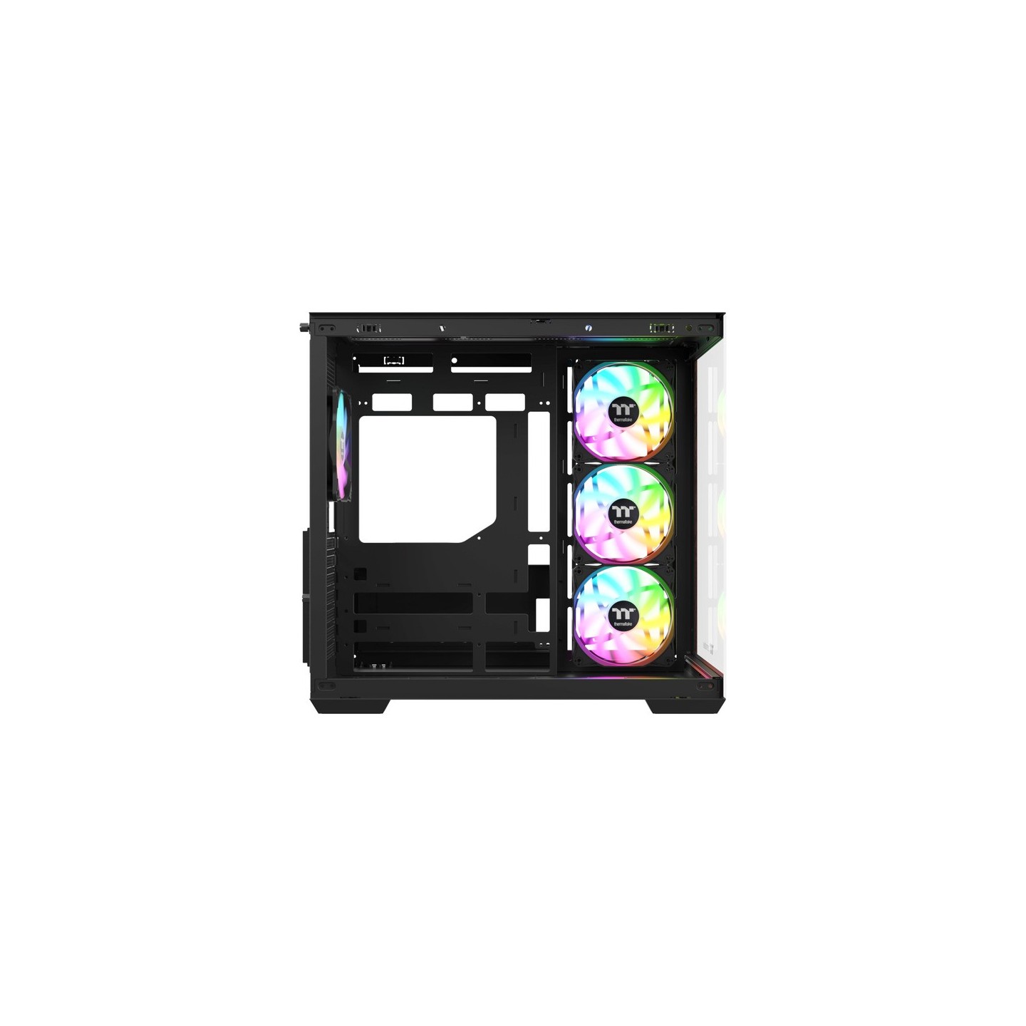 Thermaltake View 380 WS ARGB Mid Tower Chassis - Black/Wood - CA-1Z2-00M1WN-WS (Boxed) — Buy in Cyprus with Fast Delivery