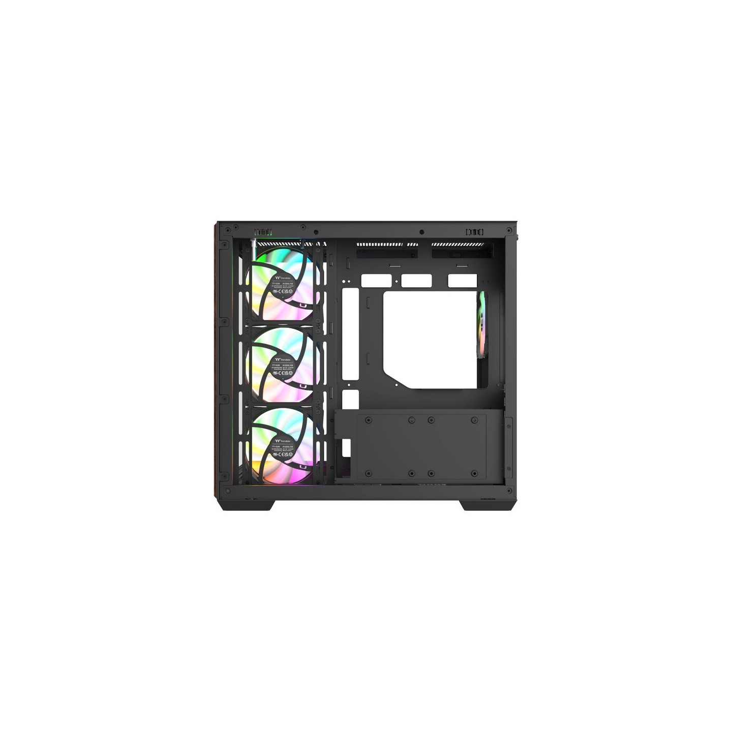 Thermaltake View 380 WS ARGB Mid Tower Chassis - Black/Wood - CA-1Z2-00M1WN-WS (Boxed) — Buy in Cyprus with Fast Delivery