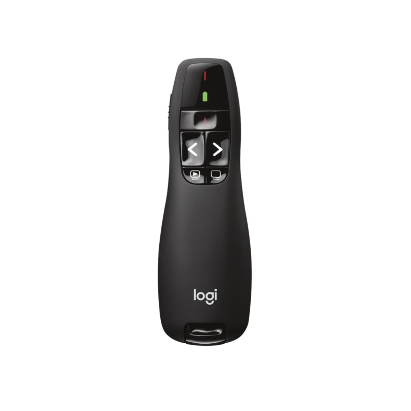 Buy Logitech Wireless Presenter R400 - 910-001356 - Black, 2.4 GHz RF, Red Class... in Cyprus, Nicosia, Limassol, Larnaka, Pafos