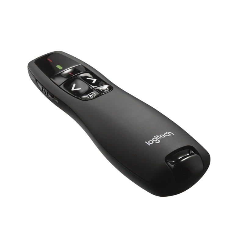 Buy Logitech Wireless Presenter R400 - 910-001356 - Black, 2.4 GHz RF, Red Class... in Cyprus, Nicosia, Limassol, Larnaka, Pafos