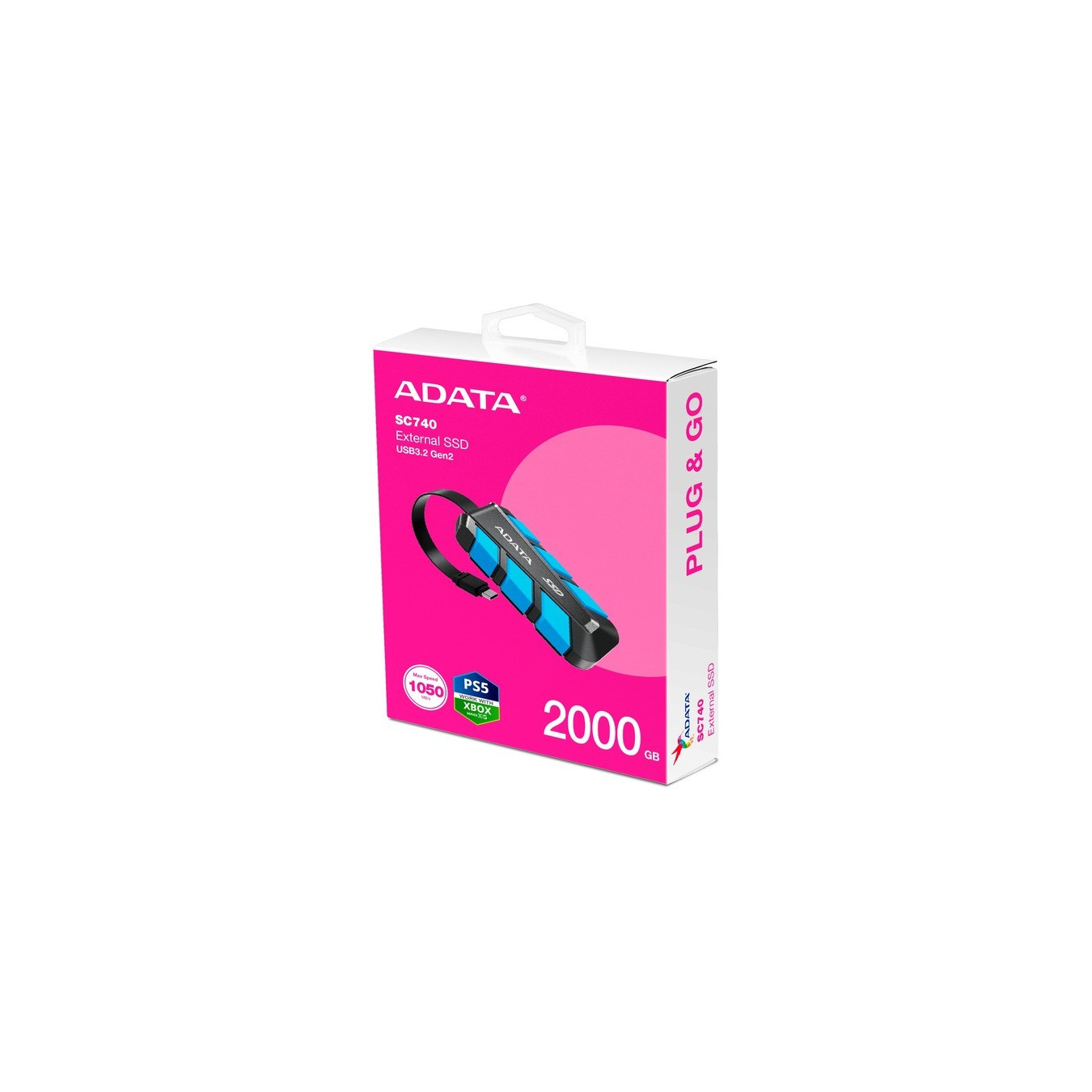 SC740 External SSD 2 TB, Externe SSD — Buy in Cyprus with Fast Delivery